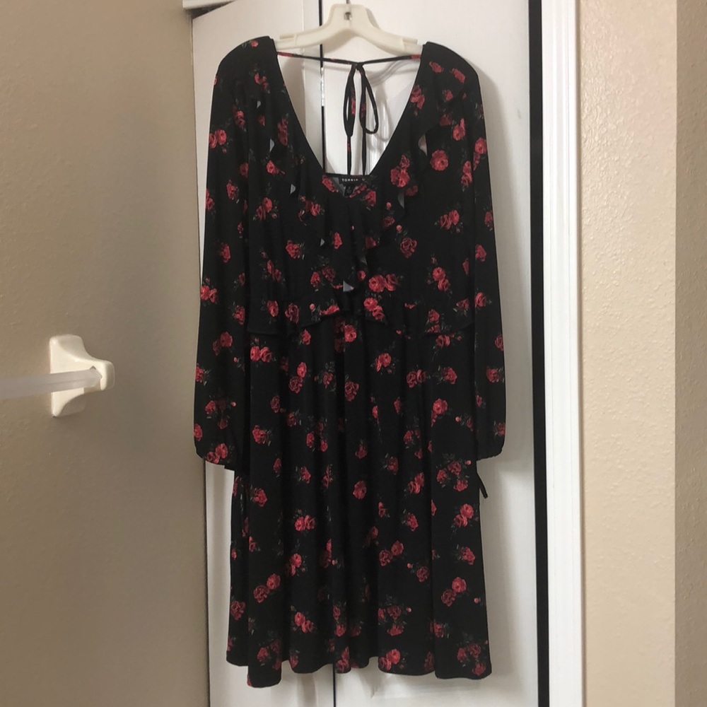 Torrid floral dress
